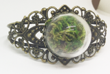Mini Moss Garden Brass Filigree Bracelet